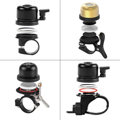 For AirTag Bicycle Hidden Locator Anti-theft Ring Bell Generation 4 - Bicycle Bells by buy2fix | Online Shopping UK | buy2fix