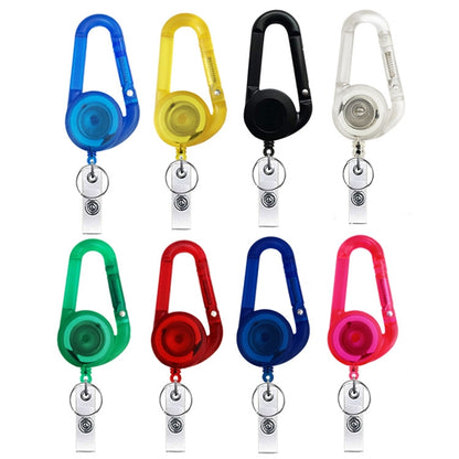 Retractable Mountain Buckle Keychain(Blue) - In Car by buy2fix | Online Shopping UK | buy2fix