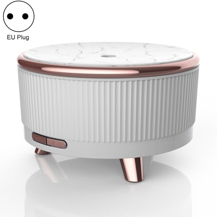 Ultrasonic Aromatherapy Diffuser Humidifier Essential Oil Diffuser EU Plug(White Moon) - Home & Garden by buy2fix | Online Shopping UK | buy2fix