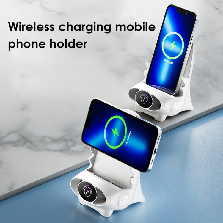 15W Chair Wireless Charger Aromatherapy Phone Stand,Spec: Magnetic Suction White - Apple Accessories by buy2fix | Online Shopping UK | buy2fix