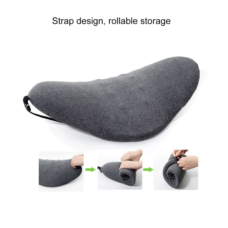 Memory Foam Lumbar Spine Cushion Pregnant Women Sleeping Lumbar Pillow(Light Gray) - Home & Garden by buy2fix | Online Shopping UK | buy2fix