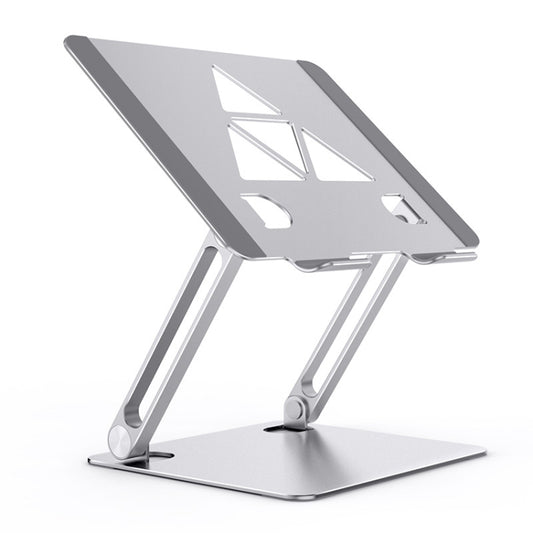 Aluminum Laptop Tablet Stand Foldable Elevated Cooling Rack,Style: Triangle  Silver - Computer & Networking by buy2fix | Online Shopping UK | buy2fix