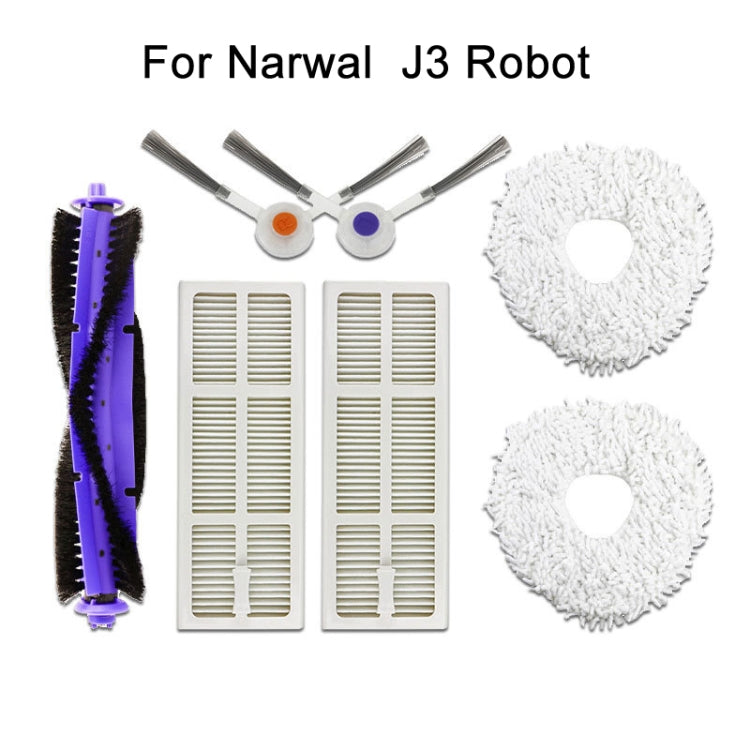 For Narwal Clean Robot J3 Spare Part Accessory 2pcs Mop - Consumer Electronics by buy2fix | Online Shopping UK | buy2fix