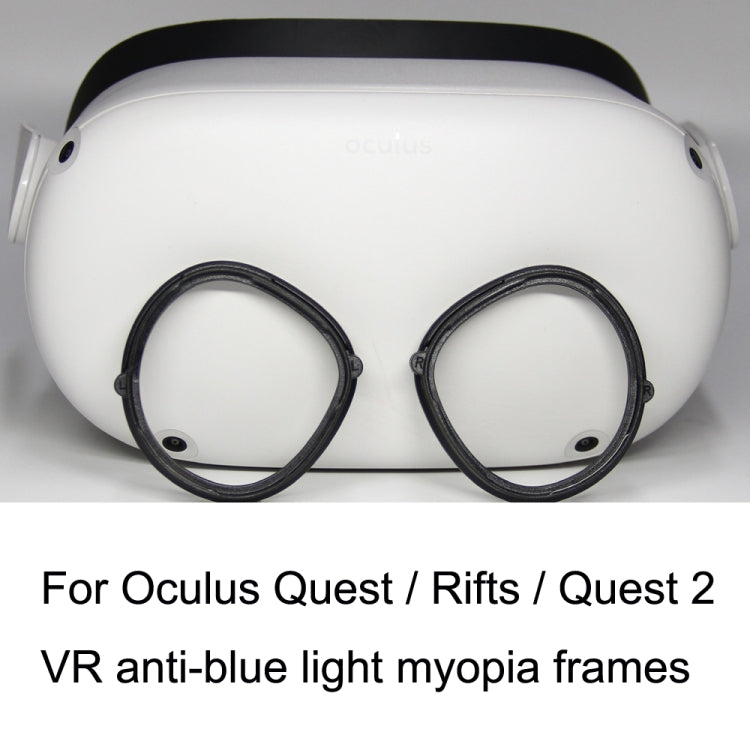 For Oculus Quest / Rifts / Quest 2 1pair VR All-in-one Glasses Frame Magnetic Suction Frame Can Match Myopic Lenses(Red) - Consumer Electronics by buy2fix | Online Shopping UK | buy2fix