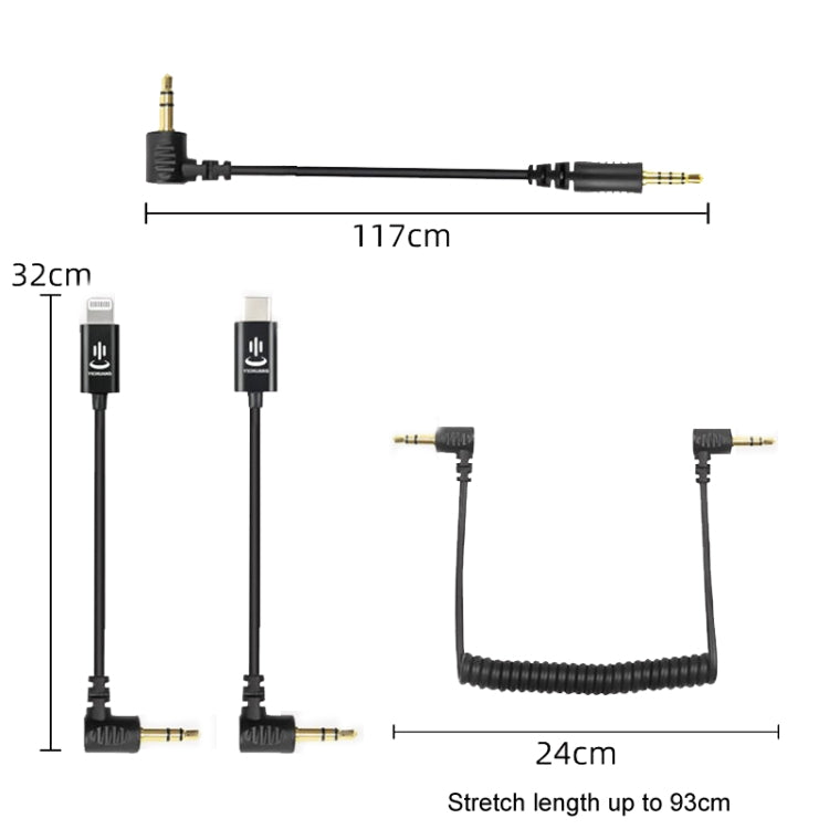 3.5mm To Type -C  For Rode Microphone YICHUANG Adapter Audio Cable - Consumer Electronics by YICHUANG | Online Shopping UK | buy2fix