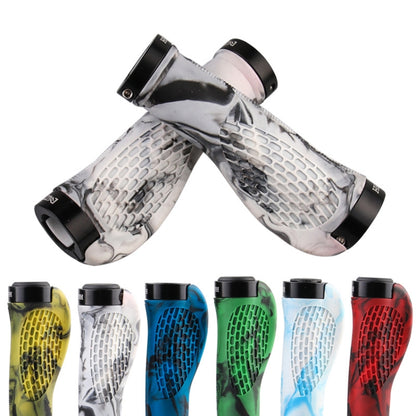 MZYRH 1pair Mountain Bike Bicycle Handlebar Grips Protective Covers(Black and Red) - Outdoor & Sports by MZYRH | Online Shopping UK | buy2fix