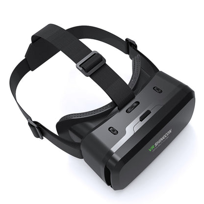 VR SHINECON G06A+B01 Handle Mobile Phone VR Glasses 3D Virtual Reality Head Wearing Gaming Digital Glasses - Consumer Electronics by VR SHINECON | Online Shopping UK | buy2fix