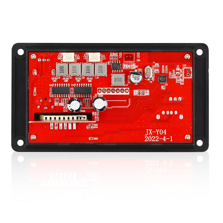 JX-Y04 12V 50W Color Screen Bluetooth Decoding Board,Support FM / Call / Recording, Color: Black - In Car by buy2fix | Online Shopping UK | buy2fix