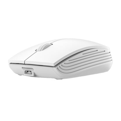 811 3 Keys Laptop Mini Wireless Mouse Portable Optical Mouse, Spec: Double Model (White) - Wireless Mice by buy2fix | Online Shopping UK | buy2fix