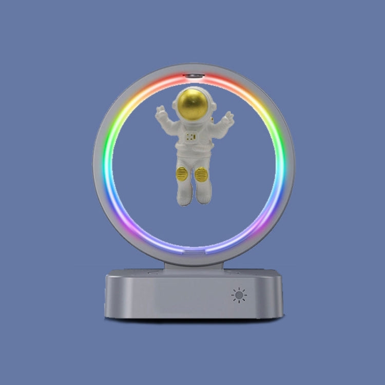 Y-558 Magnetic Levitation Astronaut TWS Bluetooth Speaker With RGB Light,Style: Golden Basic - Desktop Speaker by buy2fix | Online Shopping UK | buy2fix