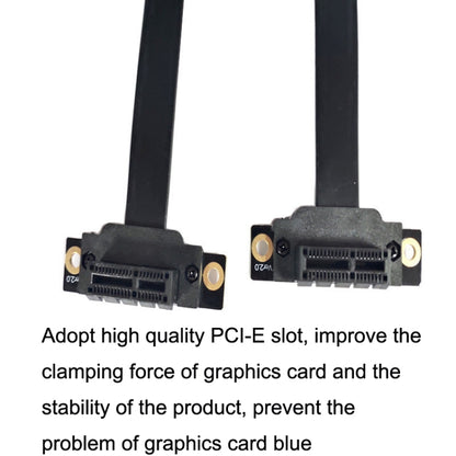 PCI-E 3.0 1X 90 Degrees Graphics Card / Wireless Network Card Extension Cable, Cable Length: 20cm -  by buy2fix | Online Shopping UK | buy2fix