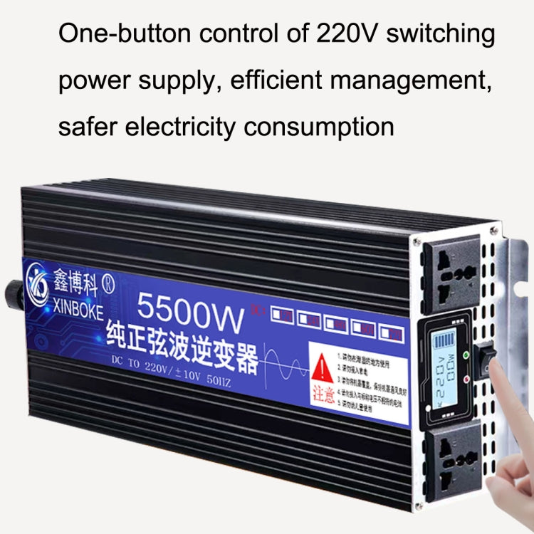 XINBOKE High Power Household Car Sine Wave Inverter 48V 2000W To 220V 1000W(Single Display) - In Car by XINBOKE | Online Shopping UK | buy2fix