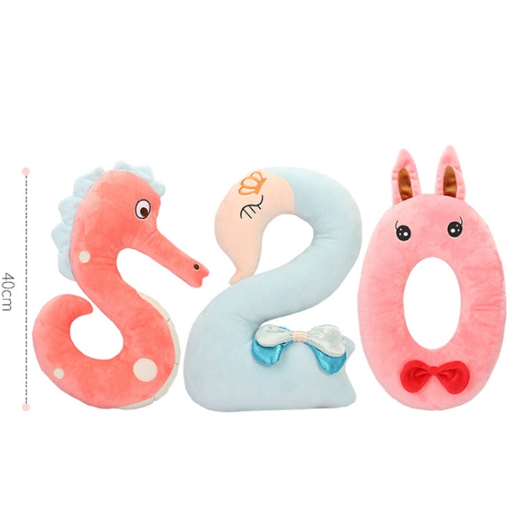 40cm Number Plush Doll Toys Soft Pillow For Kids Children(Number 3) - Soft Toys by buy2fix | Online Shopping UK | buy2fix