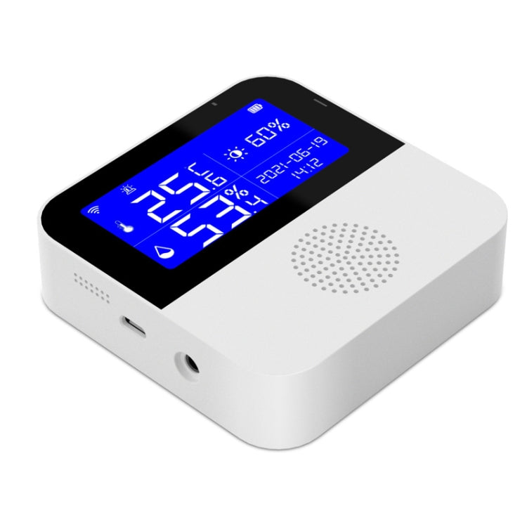 Tuya WIFI Temperature And Humidity Sensor With 2.9inch LCD Display,Spec: Only Sensor - Smart Switch by buy2fix | Online Shopping UK | buy2fix