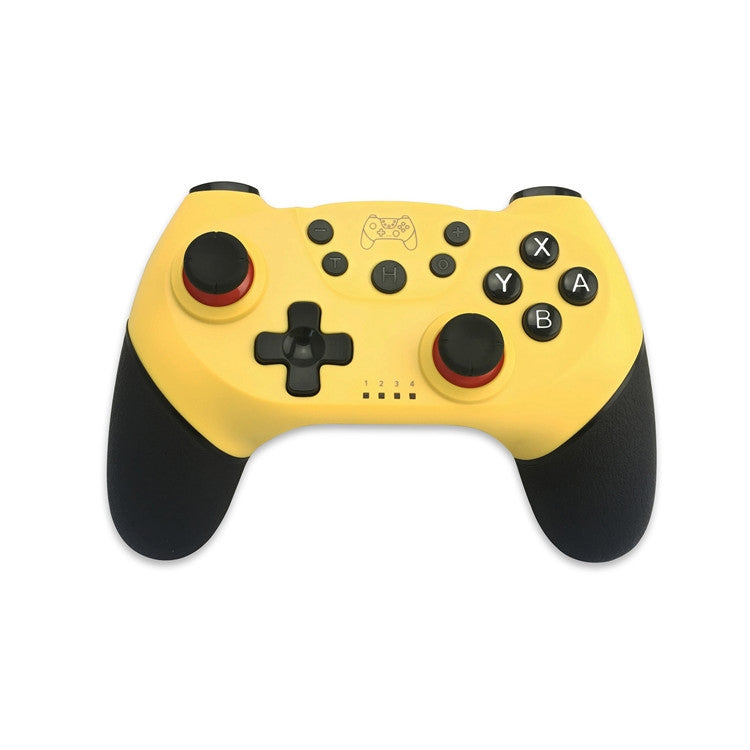 For Switch/ Switch OLED/Switch Lite Bluetooth Handle 6-axis Wireless Gamepad(Yellow) - Gamepads by buy2fix | Online Shopping UK | buy2fix