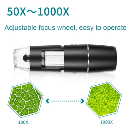 50X-1000X Wireless WIFI Connection LED Light Portable Digital Microscope, Specification: W05-Z11054 - Digital Microscope by buy2fix | Online Shopping UK | buy2fix