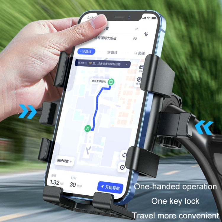 Motorcycle Navigation Riding Mobile Phone Holder(Handlebars) - In Car by buy2fix | Online Shopping UK | buy2fix