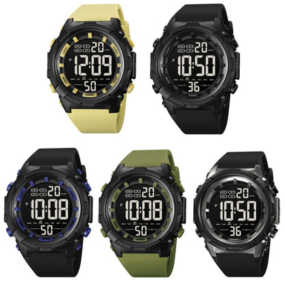 SKMEI 1845 Outdoor Waterproof Large Dial Multifunctional Sports Men Watch(Titanium) - Sport Watches by SKMEI | Online Shopping UK | buy2fix