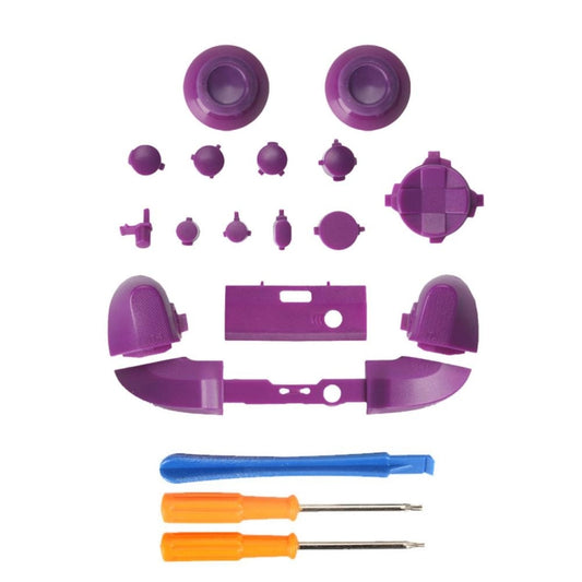 For Xbox Series X Controller Thumbstick LB RB Bumpers Trigger Buttons With Screwdriver Accessories(Purple) - Repair & Spare Parts by buy2fix | Online Shopping UK | buy2fix