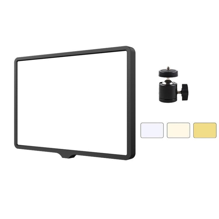 10 Inch 3000-6500K Three-color Temperature Photography Flat-panel Live Fill Light,Spec: Only Light - Consumer Electronics by buy2fix | Online Shopping UK | buy2fix