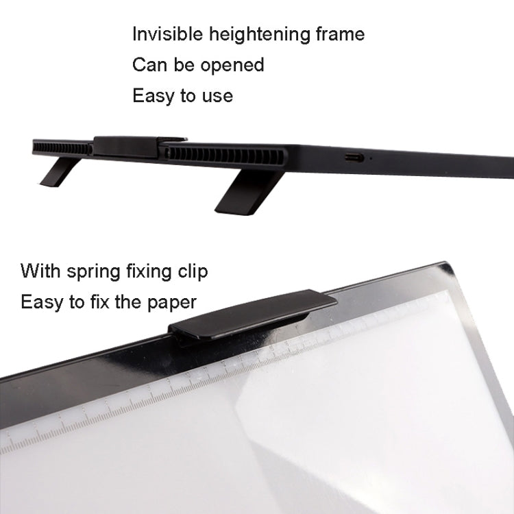 A4-D28B Rechargeable Copy Desk Drawing Board, Specification: With Charging Line - Consumer Electronics by buy2fix | Online Shopping UK | buy2fix