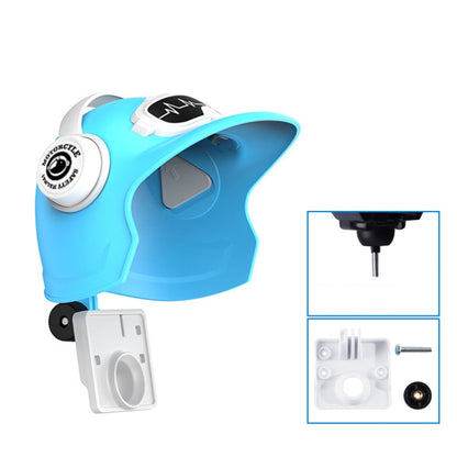 Small Helmet Sunscreen Phone Stand Bracket Motorcycle Mobile Phone Holder,Spec: Blue Helmet -  by buy2fix | Online Shopping UK | buy2fix