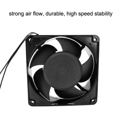 XIN RUI FENG XRX1203 220V Double Roller Cooling Fan 12cm Cabinet Power Distribution Cabinet Shaft -  by XIN RUI FENG | Online Shopping UK | buy2fix