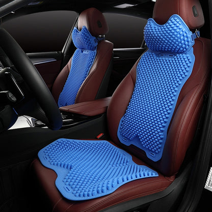 Silicone Car Seat Cushion Summer Breathable Cool Pad, Color: Rear Cushion Black -  by buy2fix | Online Shopping UK | buy2fix