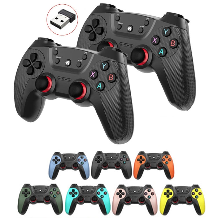 KM-029   2.4G One for Two Doubles Wireless Controller Support PC / Linux / Android / TVbox(Mountain Blue) - Gamepads by buy2fix | Online Shopping UK | buy2fix