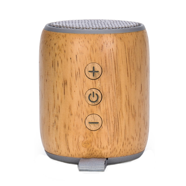 BT811 Mini Wooden Wireless Bluetooth Speaker Support TF Card & 3.5mm AUX(Silver Gray) - Mini Speaker by buy2fix | Online Shopping UK | buy2fix