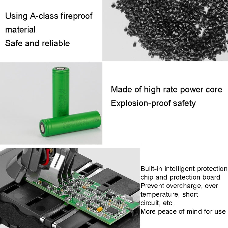 For Dyson V7 Series Battery 21.6V Vacuum Cleaner Accessories Sweeping Machine Battery Spare Power, Capacity: 3000mAh - Dyson Accessories by buy2fix | Online Shopping UK | buy2fix