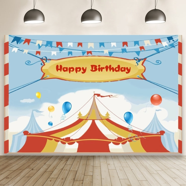 150 x 100cm Circus Clown Show Party Photography Background Cloth Decorative Scenes(MDT03799) -  by buy2fix | Online Shopping UK | buy2fix