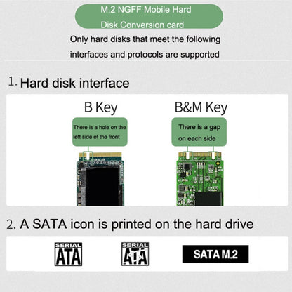 NGFF M.2 Bkey SATA Hard Disk SSD To USB3.1 Type-C / USB-C Expansion Card Conversion Board(Black) - Add-on Cards by buy2fix | Online Shopping UK | buy2fix