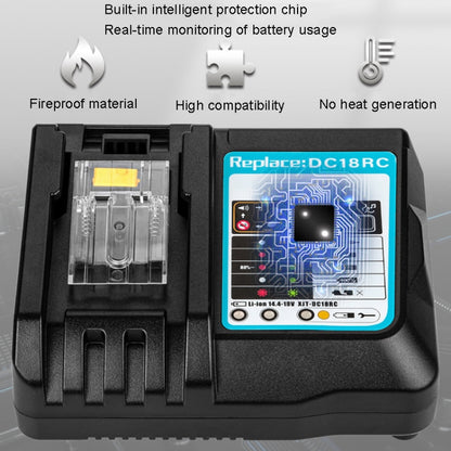 For Makit DC18RA / DC18RC 14.4V-18V Cordless Power Tool Battery Charger(US Plug) - Electric Saws & Accessories by buy2fix | Online Shopping UK | buy2fix