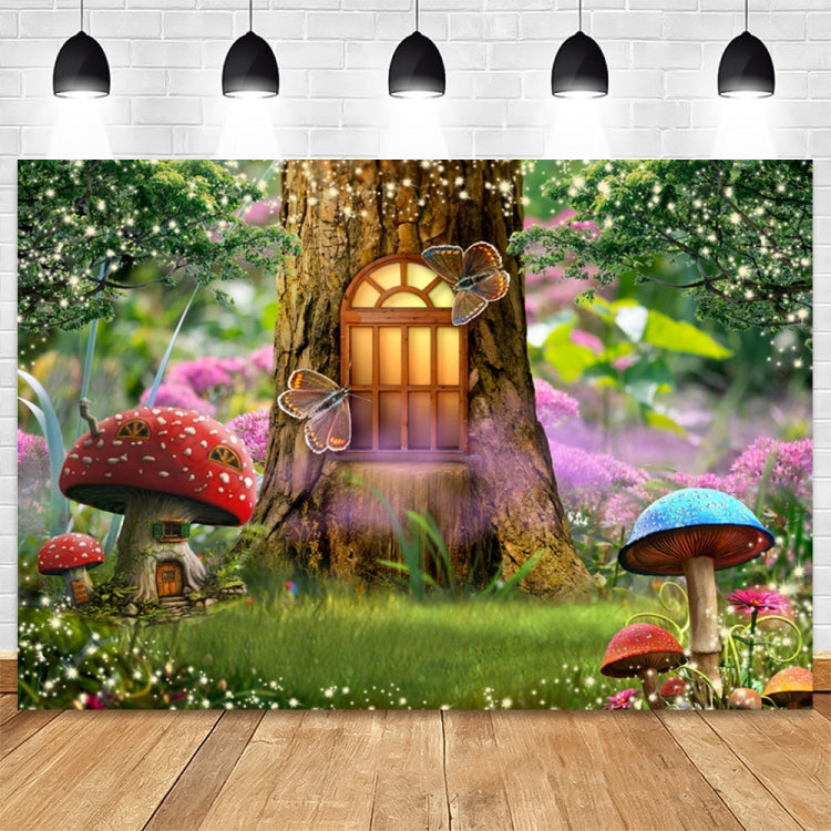 150 x 210cm Fantasy Forest Photography Background Cloth Cartoon Kids Party Decoration Backdrop(6360) -  by buy2fix | Online Shopping UK | buy2fix