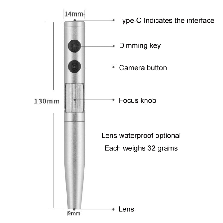 5 Million Digital Electron Microscope Magnifying Dermatoscope, Specification: B008+10 inch Screen - Digital Microscope by buy2fix | Online Shopping UK | buy2fix