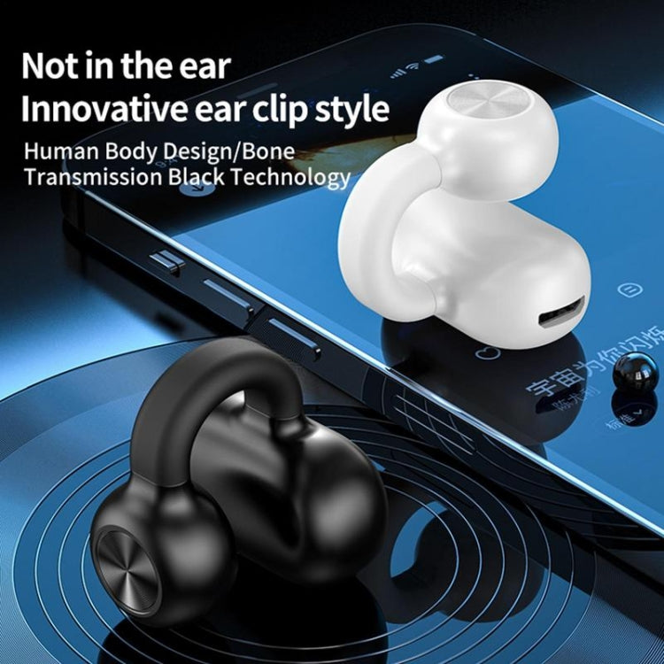 Z28 Wireless Ear Clip Type Single-Ear Bluetooth 5.3 Earphone(White Box Packag) - Bluetooth Earphone by buy2fix | Online Shopping UK | buy2fix