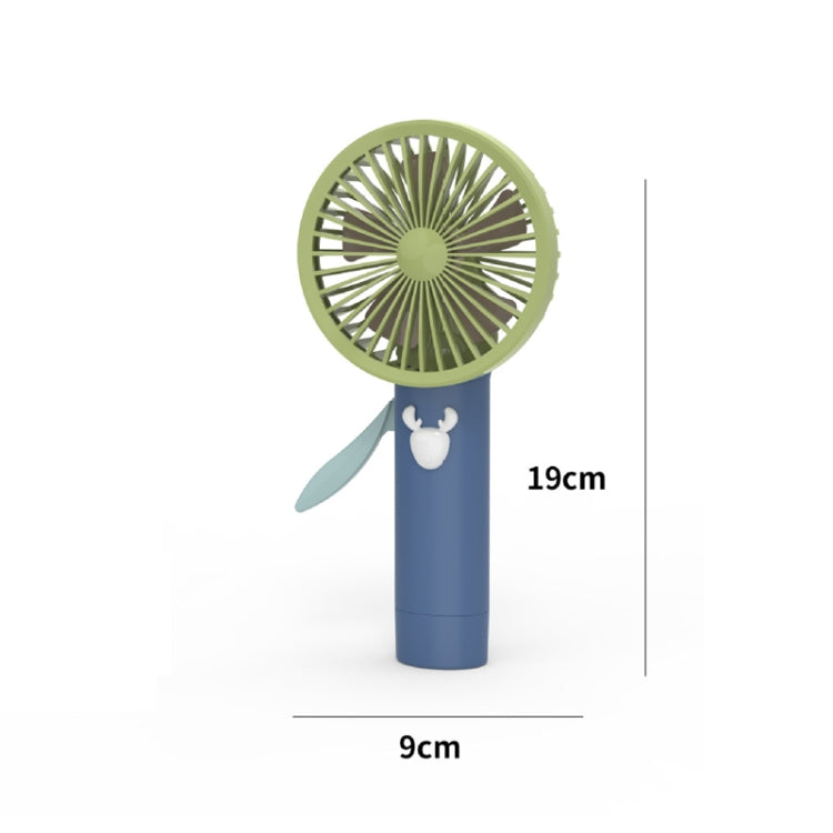 Deer Cartoon Hand Pressed Handheld Children Small Fan, Color Random Delivery - Electric Fans by buy2fix | Online Shopping UK | buy2fix