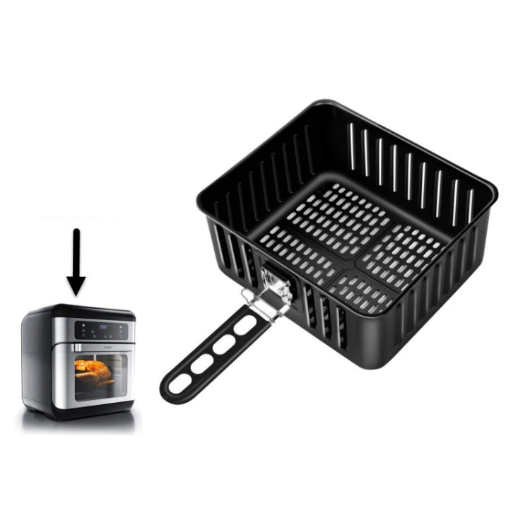 6L Air Fryer Square Basket for Gowise COSORI Power Ninja and Other Fryer Ovens - Electric Deep Fryers by buy2fix | Online Shopping UK | buy2fix