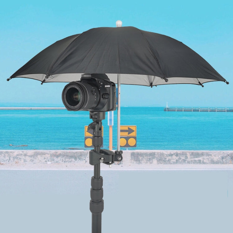 50cm Camera Umbrella Sunshade Adjustable Mobile Phone Parasol With Clip -  by buy2fix | Online Shopping UK | buy2fix