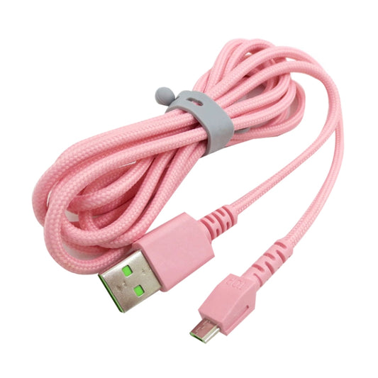 For Razer / Naga Viper Pro / Viper V2 Professional Wireless Mouse Charging Cable(Pink) - Other by buy2fix | Online Shopping UK | buy2fix