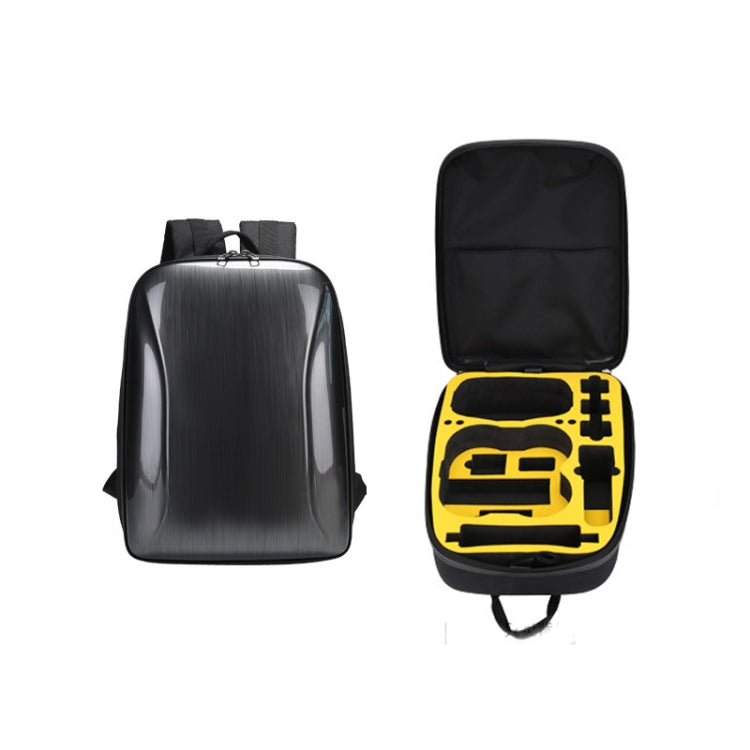 For DJI AVATA Storage Bag Hard Shell Waterproof Shoulder Bag Backpack(Yellow EVA Lining) - Case & Bags by buy2fix | Online Shopping UK | buy2fix