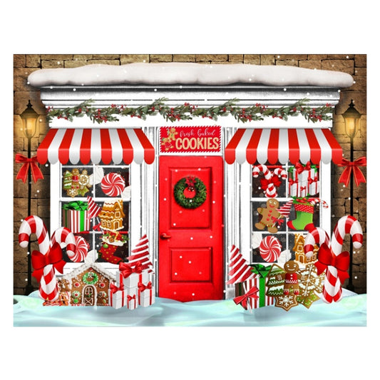 2.1 X 1.5m Holiday Party Photography Backdrop Christmas Decoration Hanging Cloth, Style: SD-780 - Other by buy2fix | Online Shopping UK | buy2fix