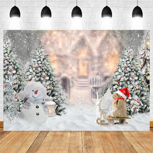 2.1 X 1.5m Holiday Party Photography Backdrop Christmas Decoration Hanging Cloth, Style: SD-795 - Other by buy2fix | Online Shopping UK | buy2fix