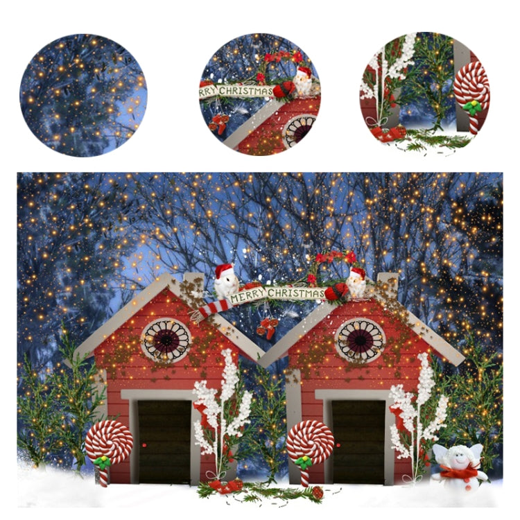 2.1 X 1.5m Holiday Party Photography Backdrop Christmas Decoration Hanging Cloth, Style: SD-774 - Other by buy2fix | Online Shopping UK | buy2fix