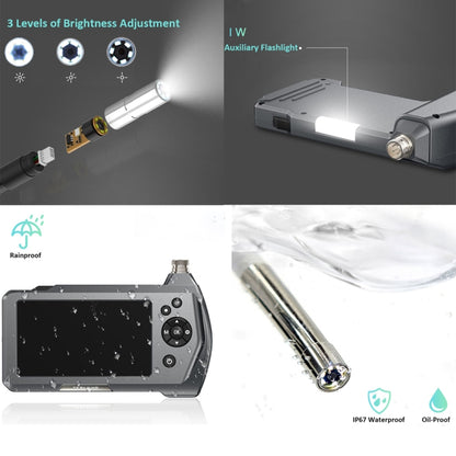 TESLONG NTS450A 4.5-inch Screen Industrial Handheld Endoscope with Light, Speci: 5.5mm Lens-1m -  by TESLONG | Online Shopping UK | buy2fix