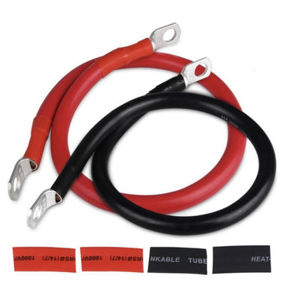 5AWG 50cm 16 Square Car Ship Solar Battery Wire(16-10cm) - Booster Cable & Clip by buy2fix | Online Shopping UK | buy2fix