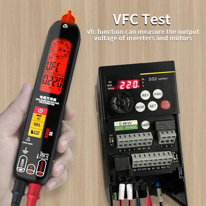 BSIDE S6 Smart Digital Multimeter Current Test Pen Capacitance Temperature Voltage Detector(Charging Model) - Digital Multimeter by BSIDE | Online Shopping UK | buy2fix