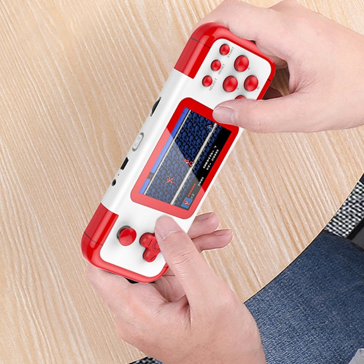 A12 3.0-inch HD Colorful Screen Retro Handheld Game Console with 666 Built-in Games, Model: Double Red Blue - Pocket Console by buy2fix | Online Shopping UK | buy2fix