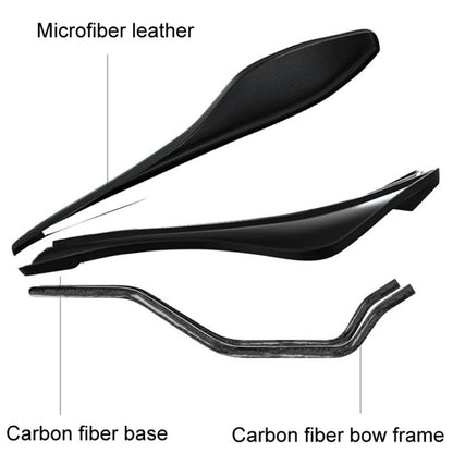 ENLEE E-ZD412 Bicycle Carbon Fiber Cushion Outdoor Riding Mountain Bike Saddle, Style: Graffiti - Bicycle Saddle by ENLEE | Online Shopping UK | buy2fix